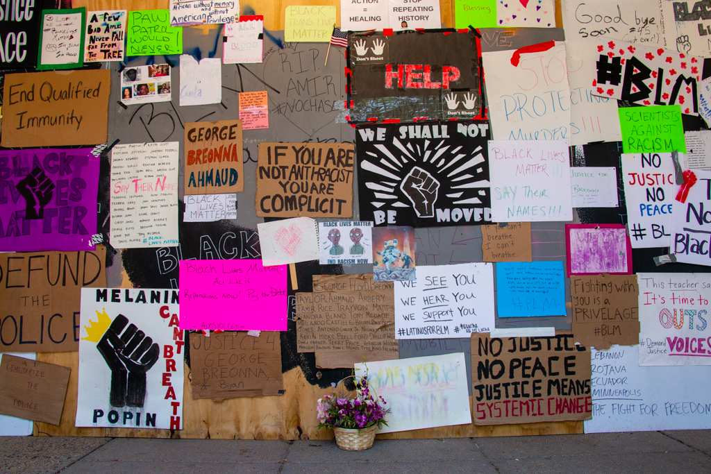 Black Lives Matter Plaza – Out to Space